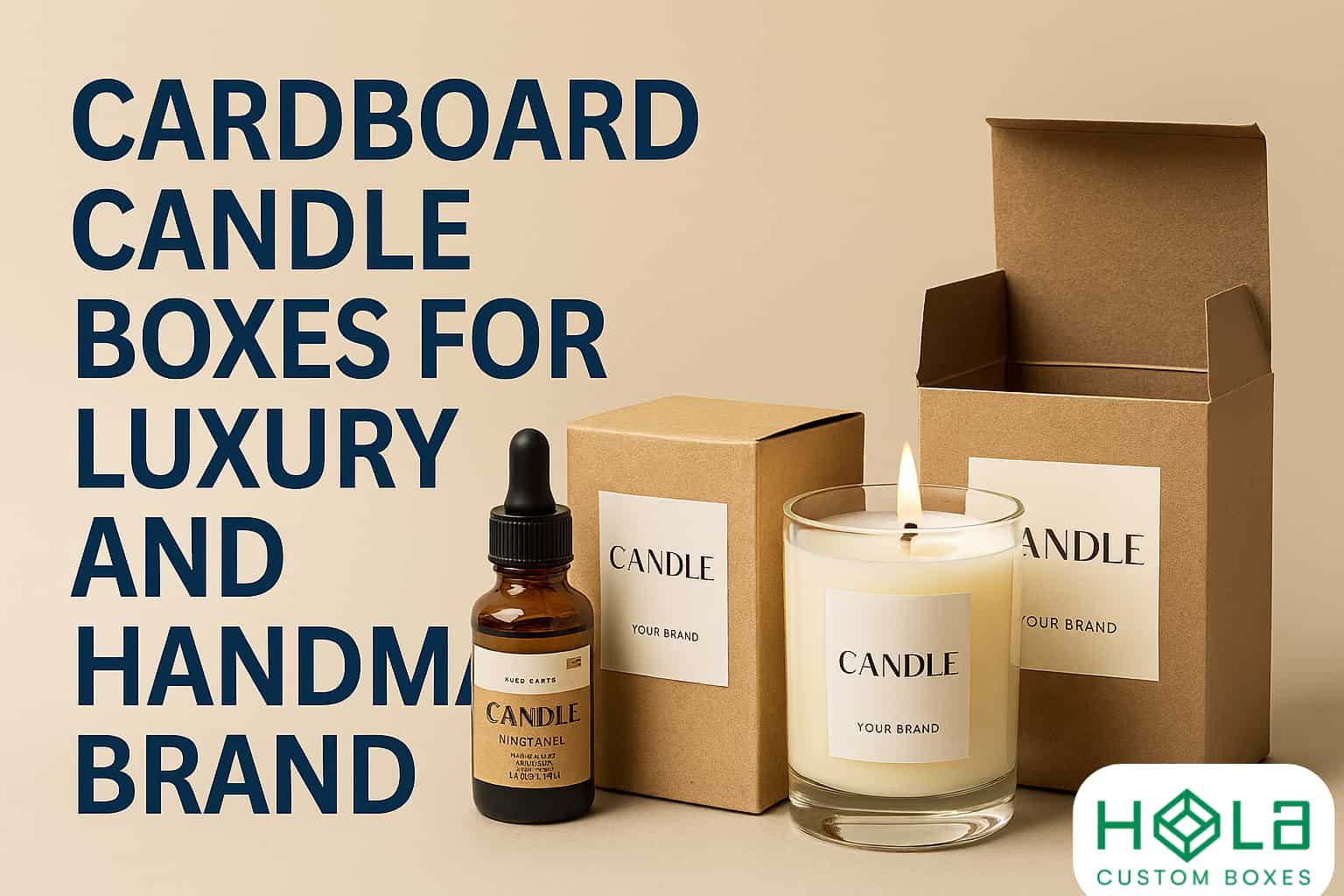custom candle packaging
